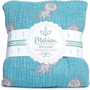 Mebien Touche De La Nature Turkish Cotton Muslin Baby Blanket