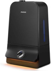 Miroco 26dB Ultrasonic Cool Mist Home Humidifier