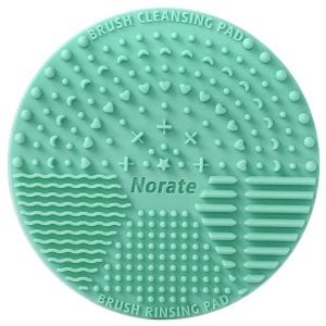 Norate Textured Absorbing Makeup Brush Cleaning Mat