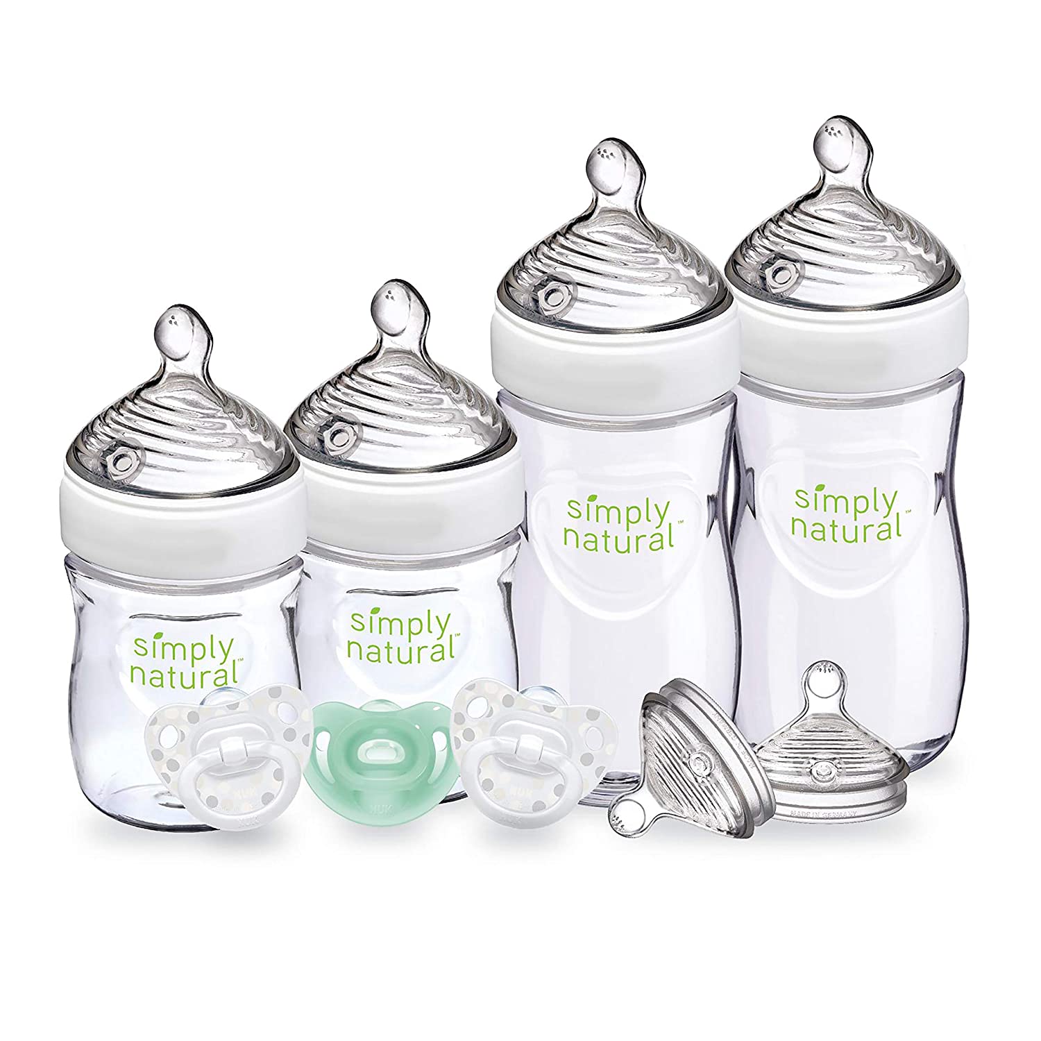 NUK Simply Natural Baby Bottles For Breastfed Babies