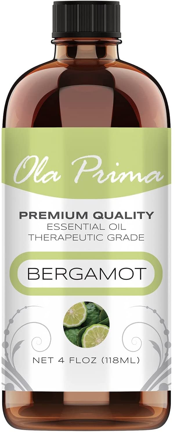 Ola Prima Therapeutic Grade Bergamot Essential Oil, 4-Ounce