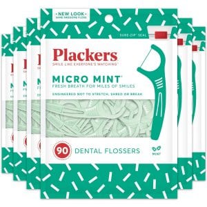 Plackers Easy Grip Mini Tooth Floss Picks, 540-Count