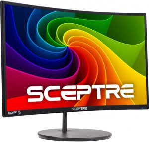 Sceptre C248W-1920RN Curved 1080P HDMI Gaming Monitor