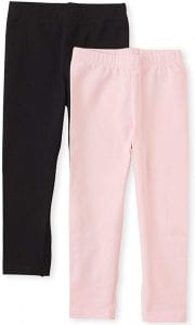 The Children’s Place Pre-Washed Toddler Leggings, 2-Pack