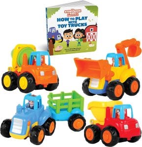 THE STORYBOOK KIDS EXPLORERS CLUB Car Toys For 1-Year-Old Boy