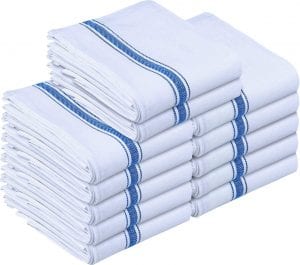 Utopia Towels Long-Lasting Cotton Kitchen Towels, 12-Pack