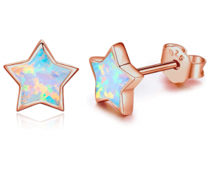 CUOKA MIRACLE Rose Gold Earrings For Girls