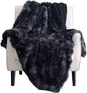 Bedsure Sherpa Fleece Cozy Blanket Throw