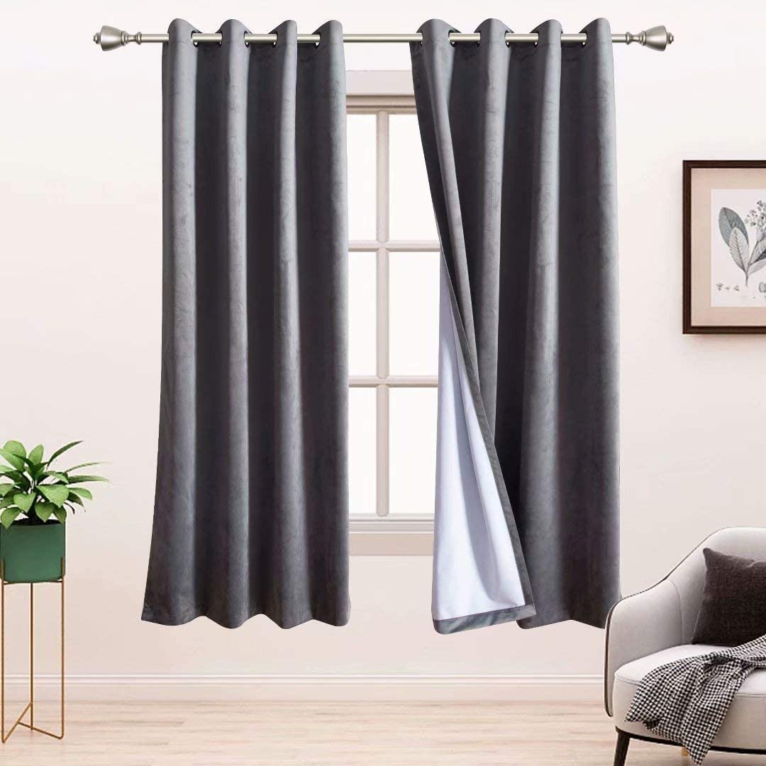 BONZER Velvet Thermal Curtains