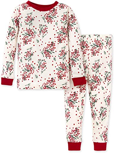 Burt’s Bees Winter Holiday Organic Girls’ Pajamas