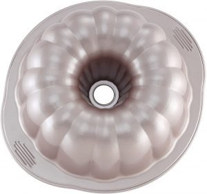 CHEFMADE Silicone Coated Bundt Cake Pan, 9.5-Inch