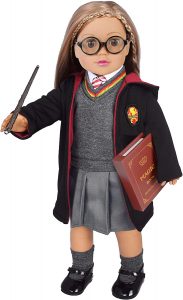ebuddy Hermione Inspired 18-Inch Doll Clothes, 10-Piece