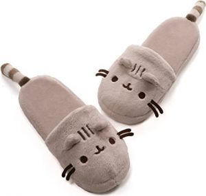 GUND Pusheen Easy-Clean Cat Slippers