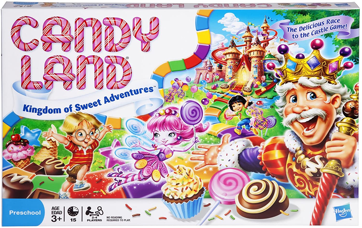 Hasbro Candy Land Classic Board Game For 5-Year-Olds