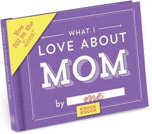 Knock Knock Fill-In-The-Blank Journal Gift For Mom