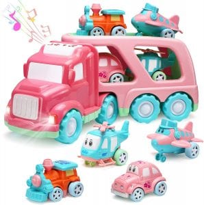 LESUTER TOYS Transportation Noise Car Toddler Girl Toy