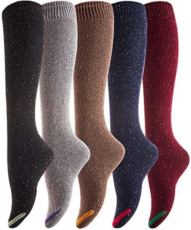 Lian LifeStyle Cotton Long Socks For Women