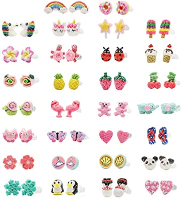 Minihope Sparkle Eco-Friendly Earrings For Girls