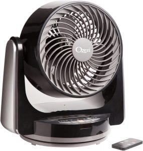 Ozeri Brezza III Ultra-Quiet High Velocity Fan, 10-Inch