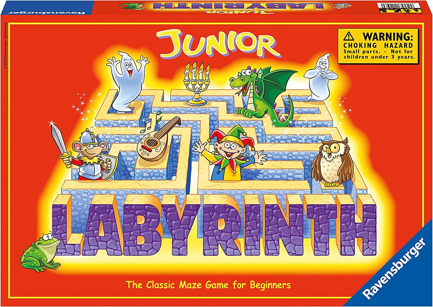 Ravensburger Labyrinth Maze Board Game For Kids 7 & Up