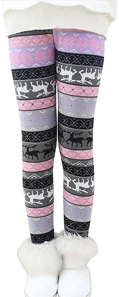 Rysly Printed Girls’ Fleece Lined Leggings