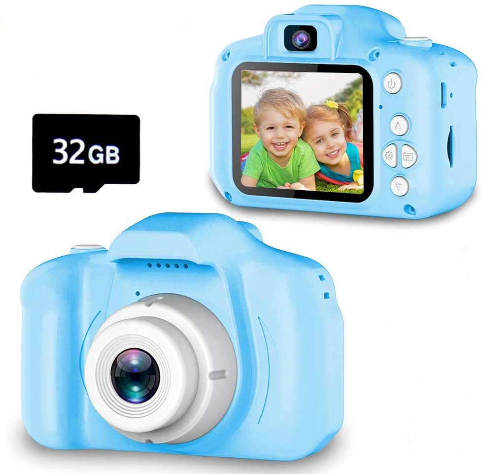 Children Digital Cameras Kids 5MP 1080P  Toddler Video Recorder For Boys Girls 