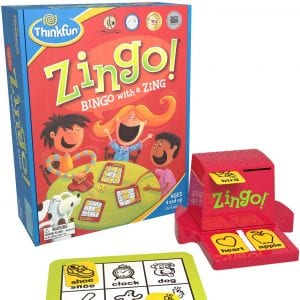 Thinkfun Zingo Bingo With A Zing Board Game For 5-Year-Olds