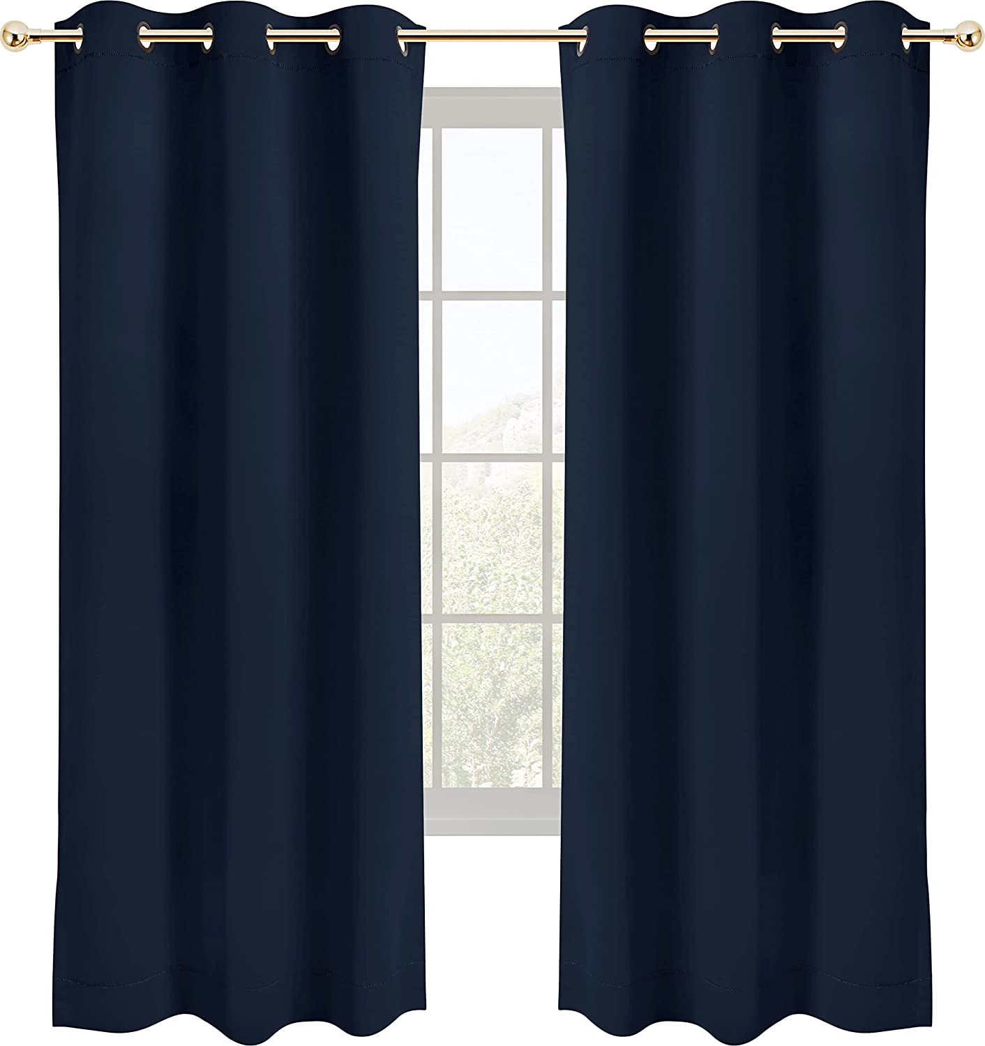 Utopia Bedding Long Lasting Blackout Thermal Curtains