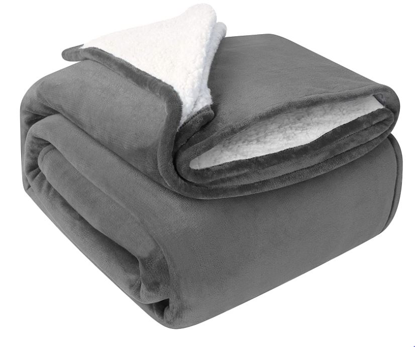 Utopia Bedding Machine Washable Sherpa Blanket