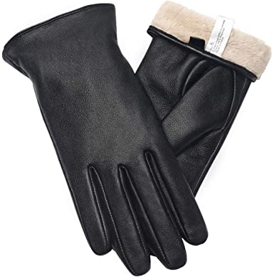 Vislivin Full-Hand Genuine Womens’ Leather Gloves