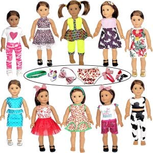 Windolls Dress-Up 18-Inch Doll Accessories, 21-Piece