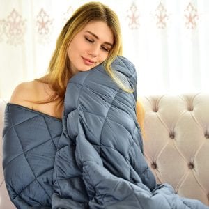 WONAP Hypoallergenic Weighted Cooling Blanket