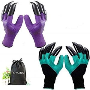 XJYAMUS Breathable Rubber Garden Gloves Gift For Mom