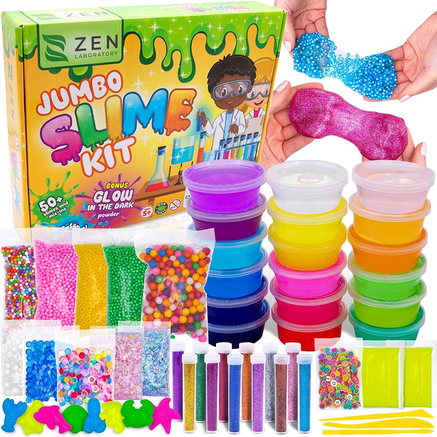 Zen Laboratory DIY Slime Kit Girls’ Toy, Age 7