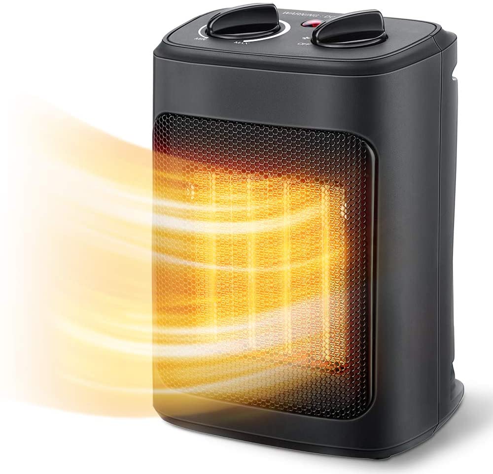 Aikoper 1500W Adjustable Electric Space Heater