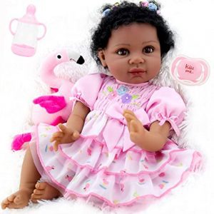 Aori Skin-Friendly Realistic Baby Doll For 3-Year-Old Girls, 22-Inch