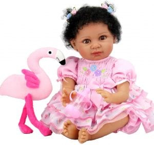 Aori Lifelike Reborn African American Baby Doll