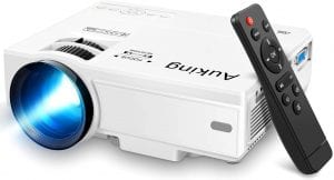 AuKing Full HD Home Theater Mini Projector