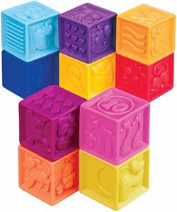 B. Toys BPA-Free Blocks Toy For 6-Month-Old Girls