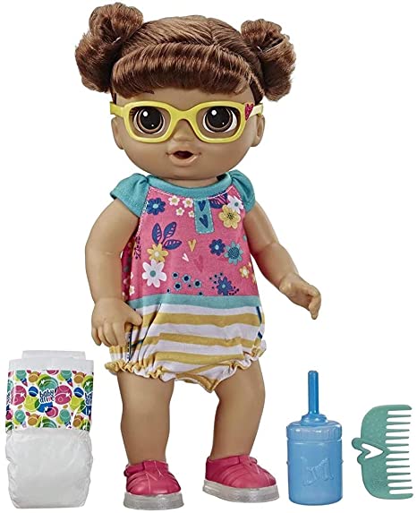 Baby Alive Interactive Baby Doll For 3-Year-Old Girls, 14-Inch