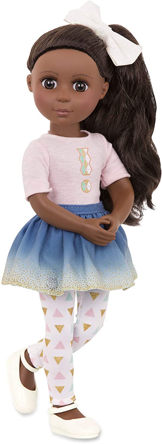 Battat Keltie Glitter Girls Long-Haired Doll For 2-Year-Old Girls