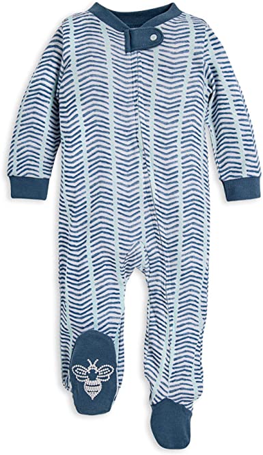 Burt’s Bees Non-Slip Footie Pajamas For Kids