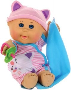 Cabbage Patch Kids Bald/Blue Eye Girl Baby Doll, 12.5-Inch