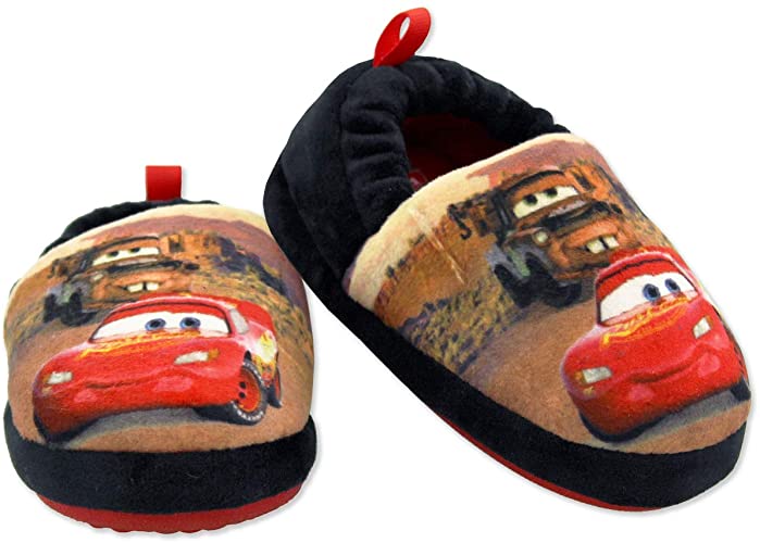Disney Cars Lightning McQueen Toddler Boy Slippers