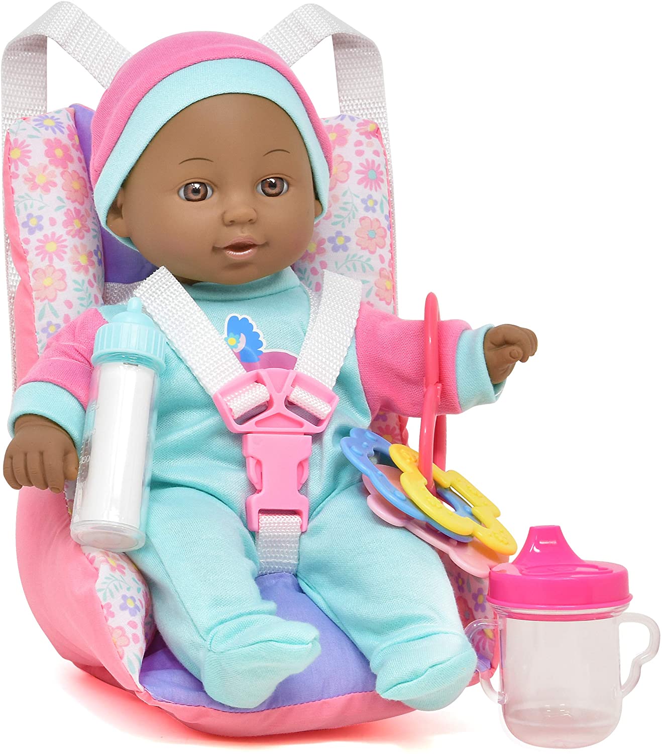 Dolls To Play Baby Doll Car Seat With Toy Accessories