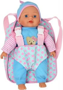 Dolls To Play Lifelike Baby Doll For 5-Year-Old Girls, 13-Inch