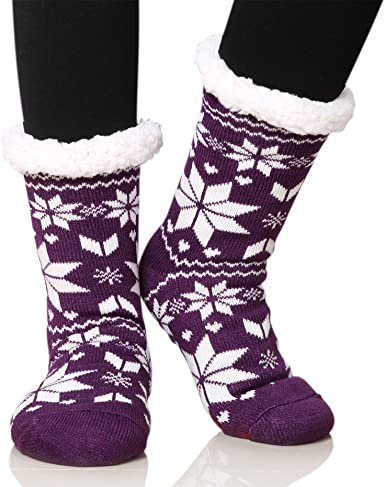 Dosoni Thermal Fleece Lined Socks For Women