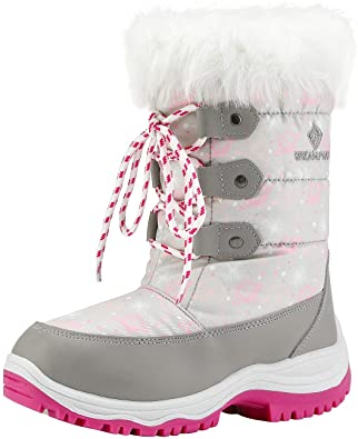 DREAM PAIRS Nordic Knee High Size 3 Girls’ Boots