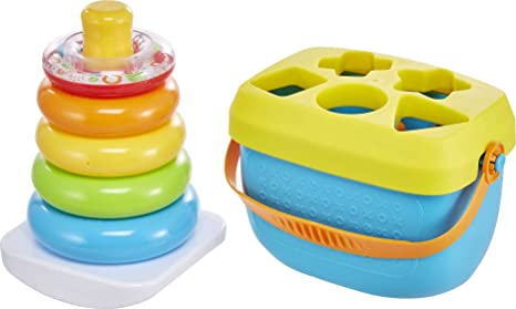 Fisher-Price Rock-A-Stack Sorting Toy For 6-Month-Old Girl