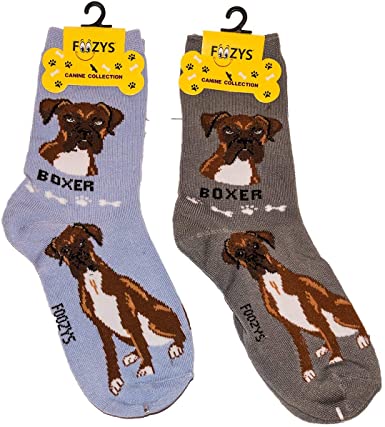 Foozys Unisex Crew Dog Socks